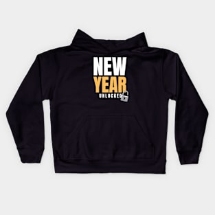 New Year Unlocked Kids Hoodie